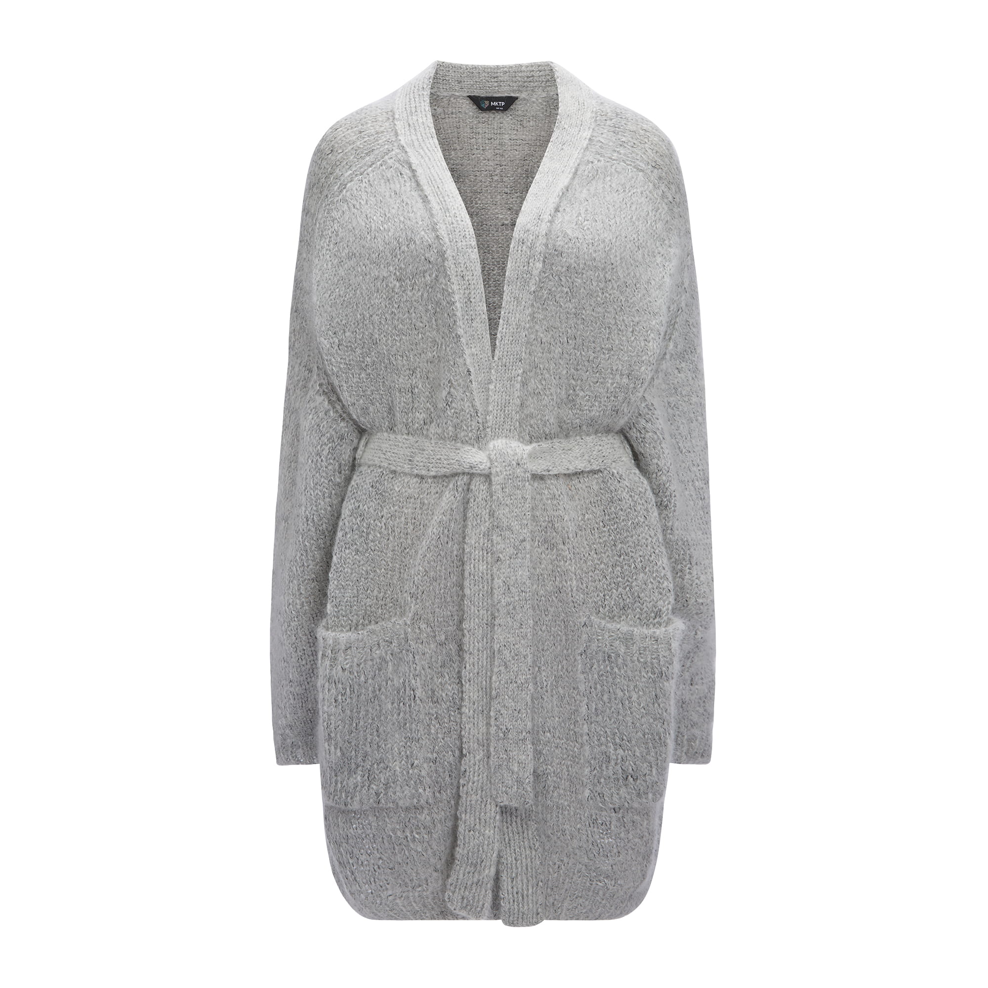 Kardigan Woollen far niente Szary