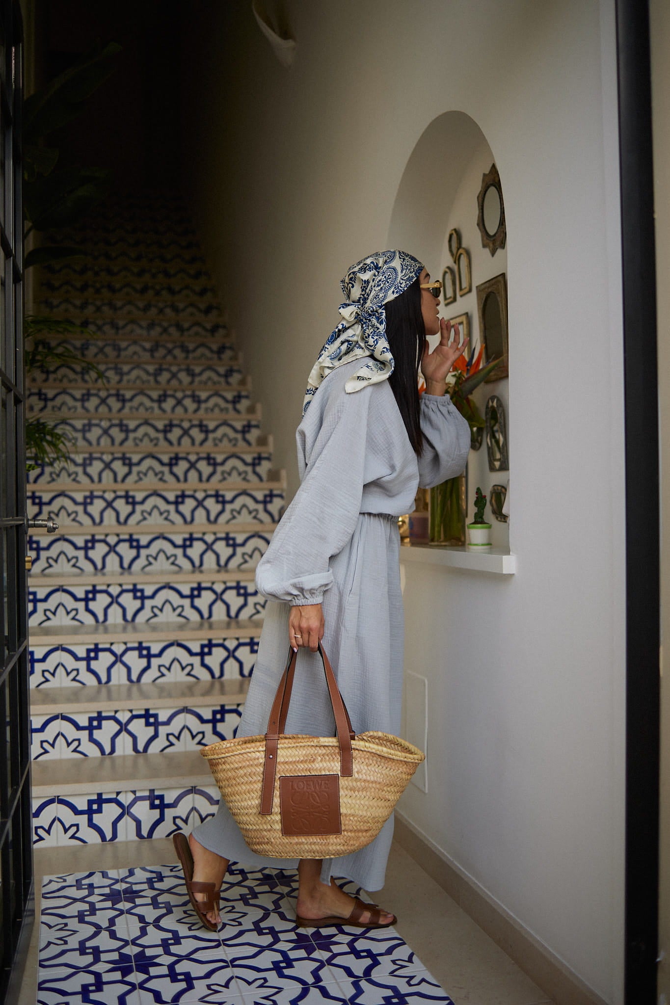 Sukienka Summer Crush Maxi Szary Jasny Pastel