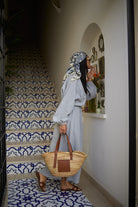 Sukienka Summer Crush Maxi Szary Jasny Pastel