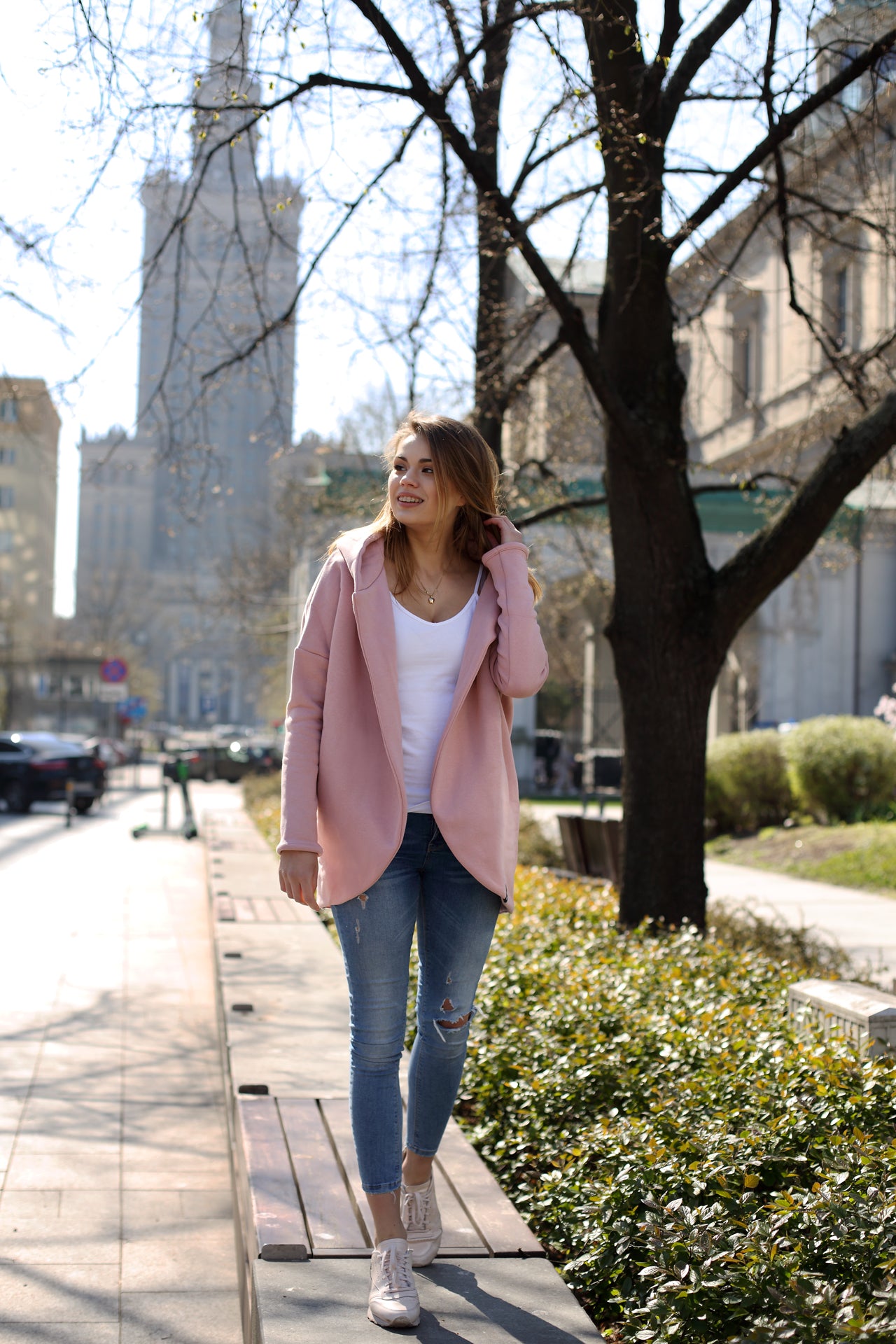 Peleryna do zadań specjalnych Smoky Pink