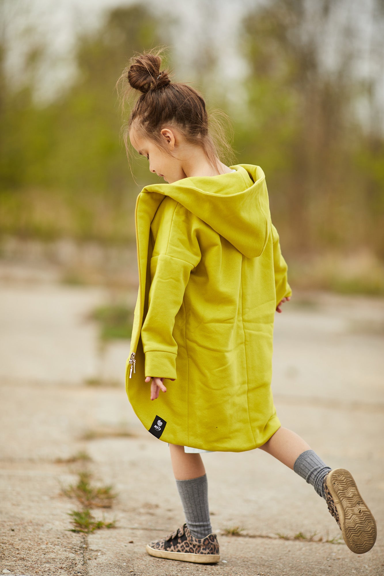 Płaszczobluza KIDS Limonka