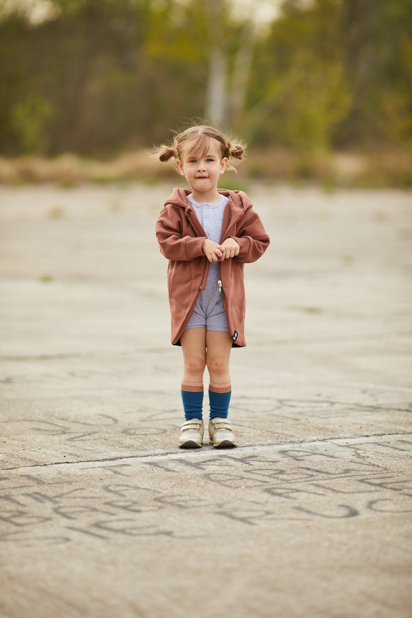 Płaszczobluza KIDS Koniak