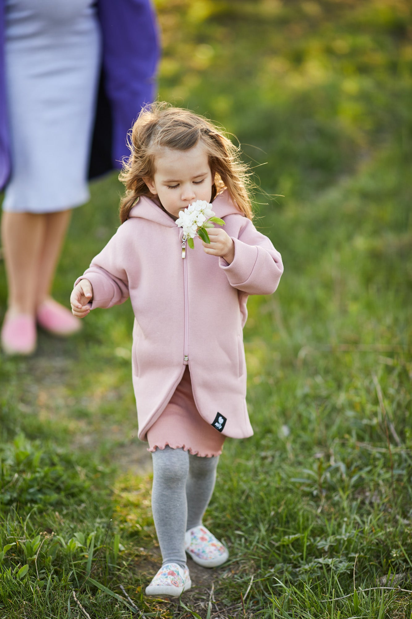 Płaszczobluza KIDS Smoky Pink