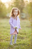 Płaszczobluza KIDS Liliowy