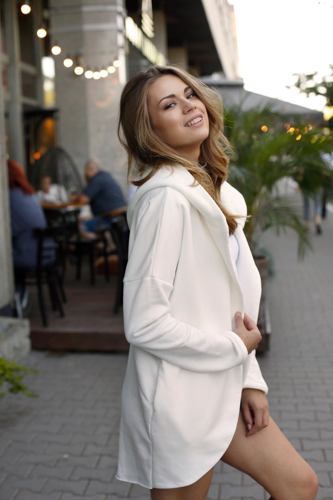 Peleryna do zadań specjalnych Biała