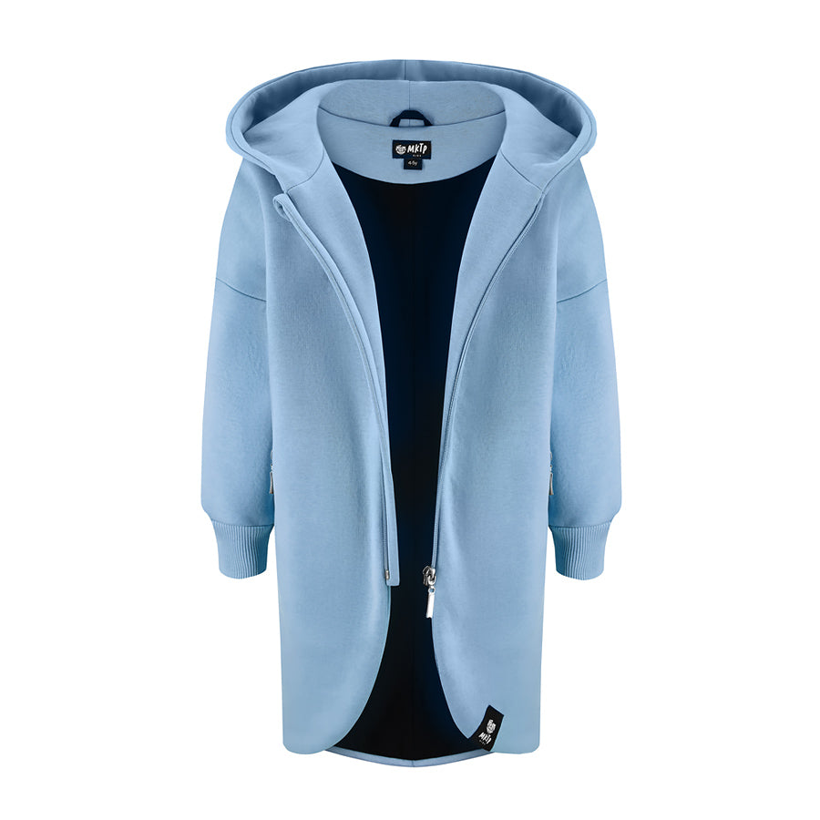 Płaszczobluza KIDS Niebieski dżins