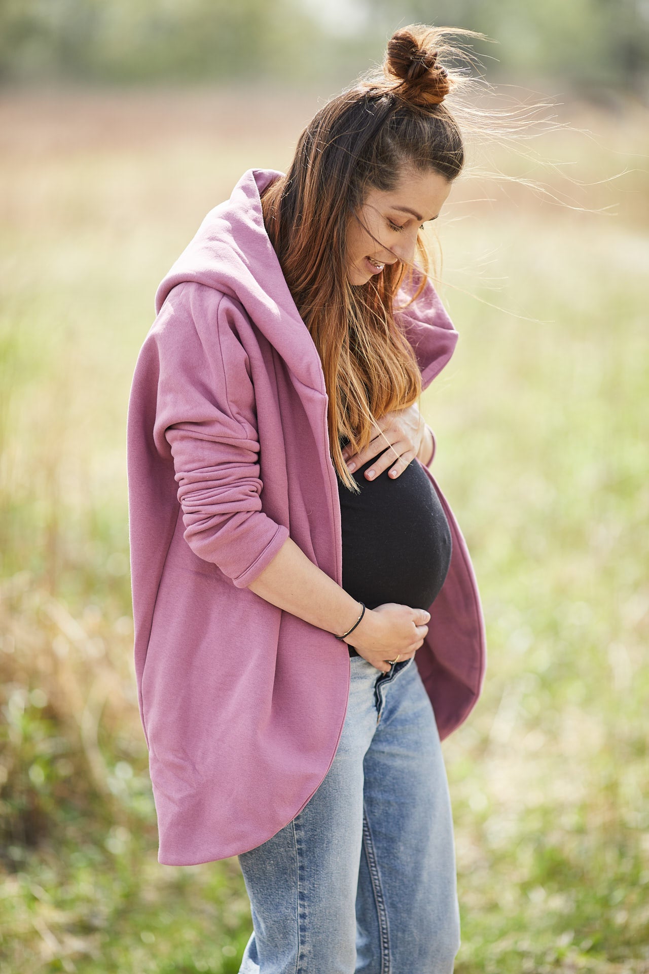 Peleryna do zadań specjalnych Liliowy róż