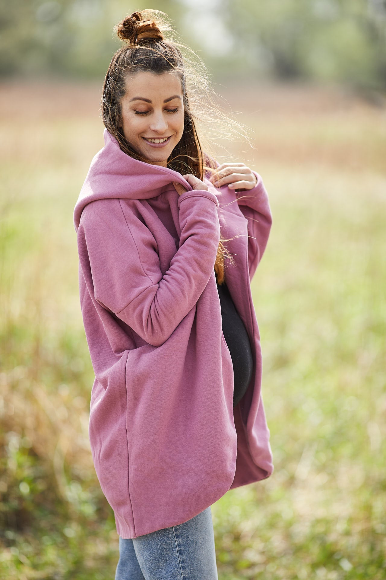 Peleryna do zadań specjalnych Liliowy róż