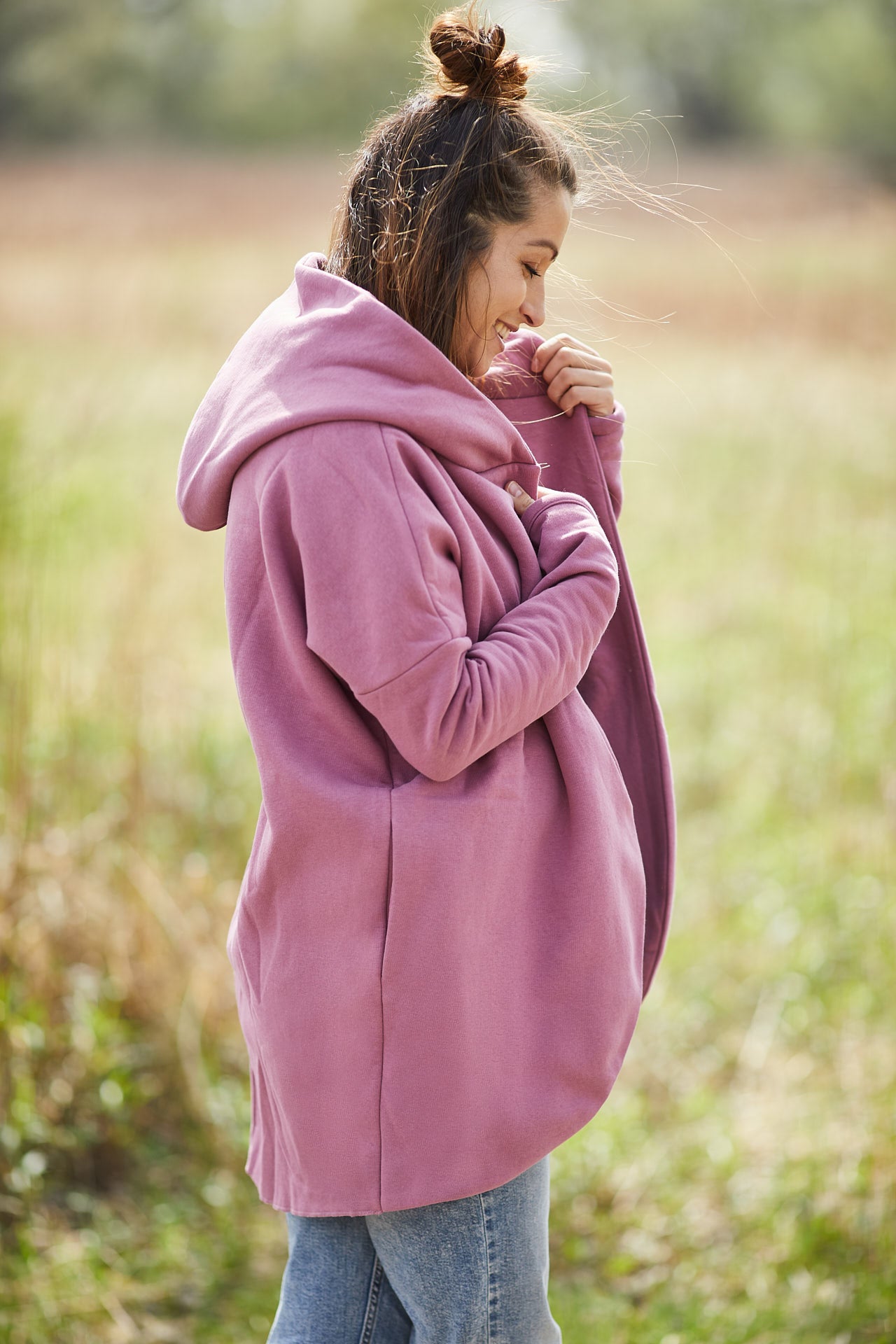 Peleryna do zadań specjalnych Liliowy róż