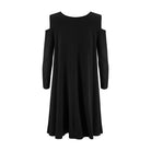 Sukienka Z Rozcięciami Na Ramionach City Girl Czarna