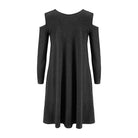 Sukienka Z Rozcięciami Na Ramionach City Girl Szara