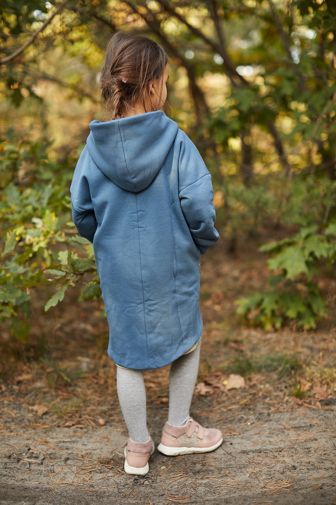 Płaszczobluza KIDS Niebieski dżins