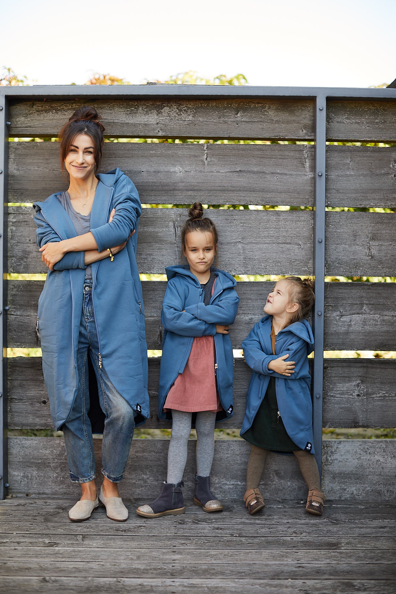 Płaszczobluza KIDS Niebieski dżins