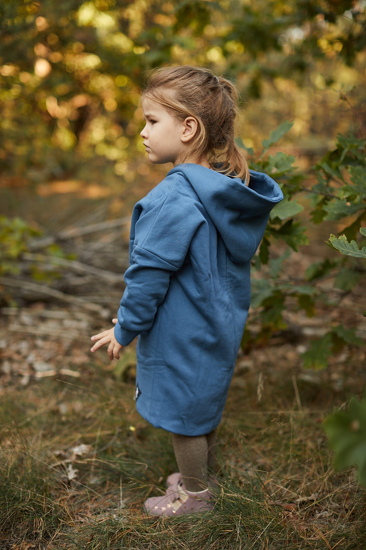 Płaszczobluza KIDS Niebieski dżins