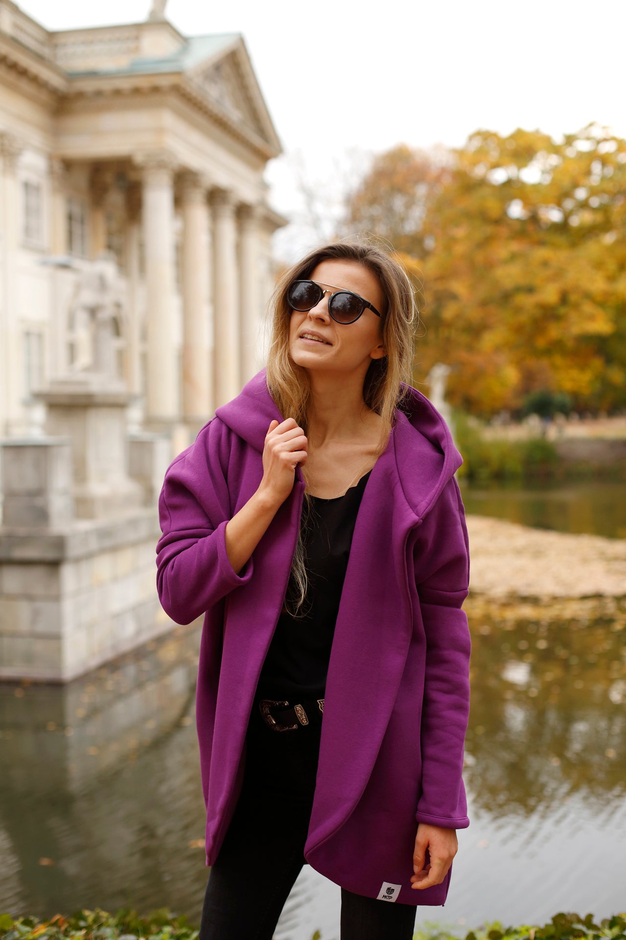 Peleryna do zadań specjalnych Purpurowa