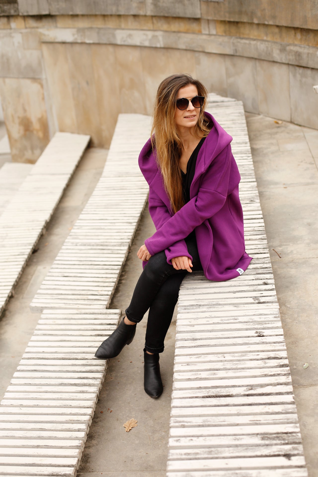 Peleryna do zadań specjalnych Purpurowa