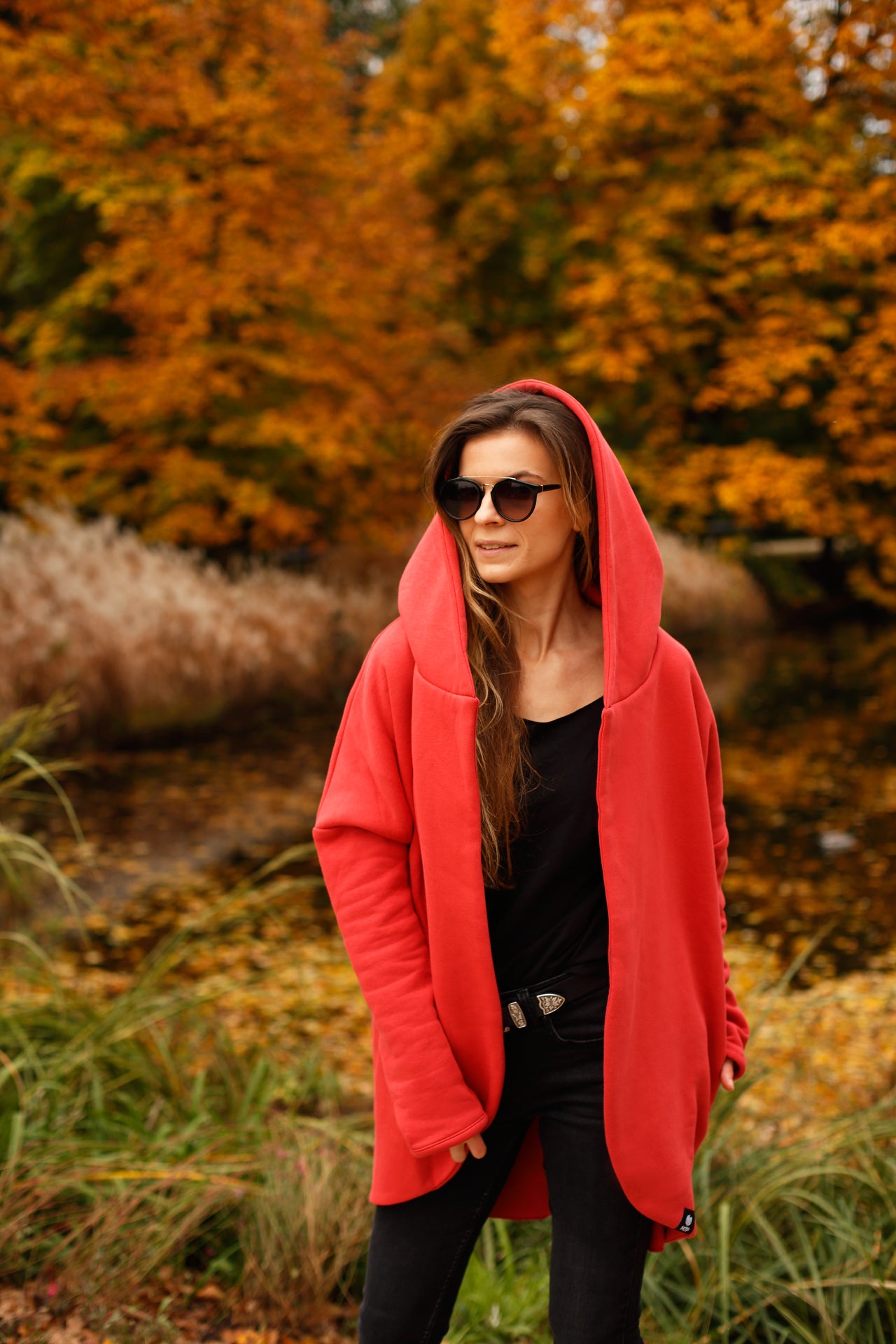 Peleryna do zadań specjalnych Ceglana czerwień