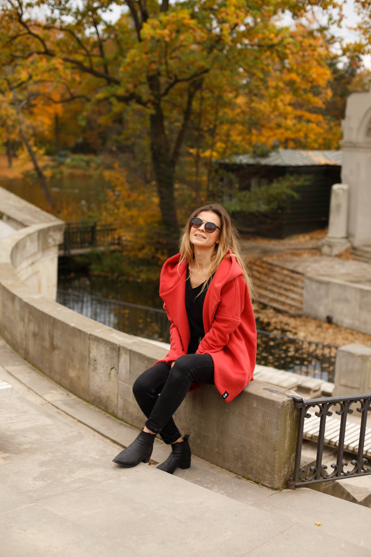 Peleryna do zadań specjalnych Ceglana czerwień