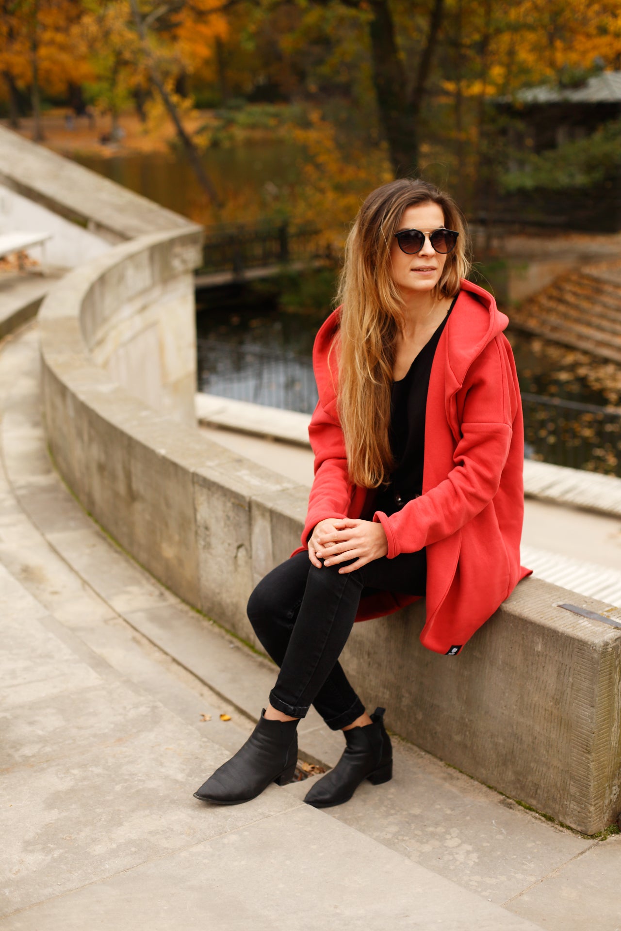 Peleryna do zadań specjalnych Ceglana czerwień