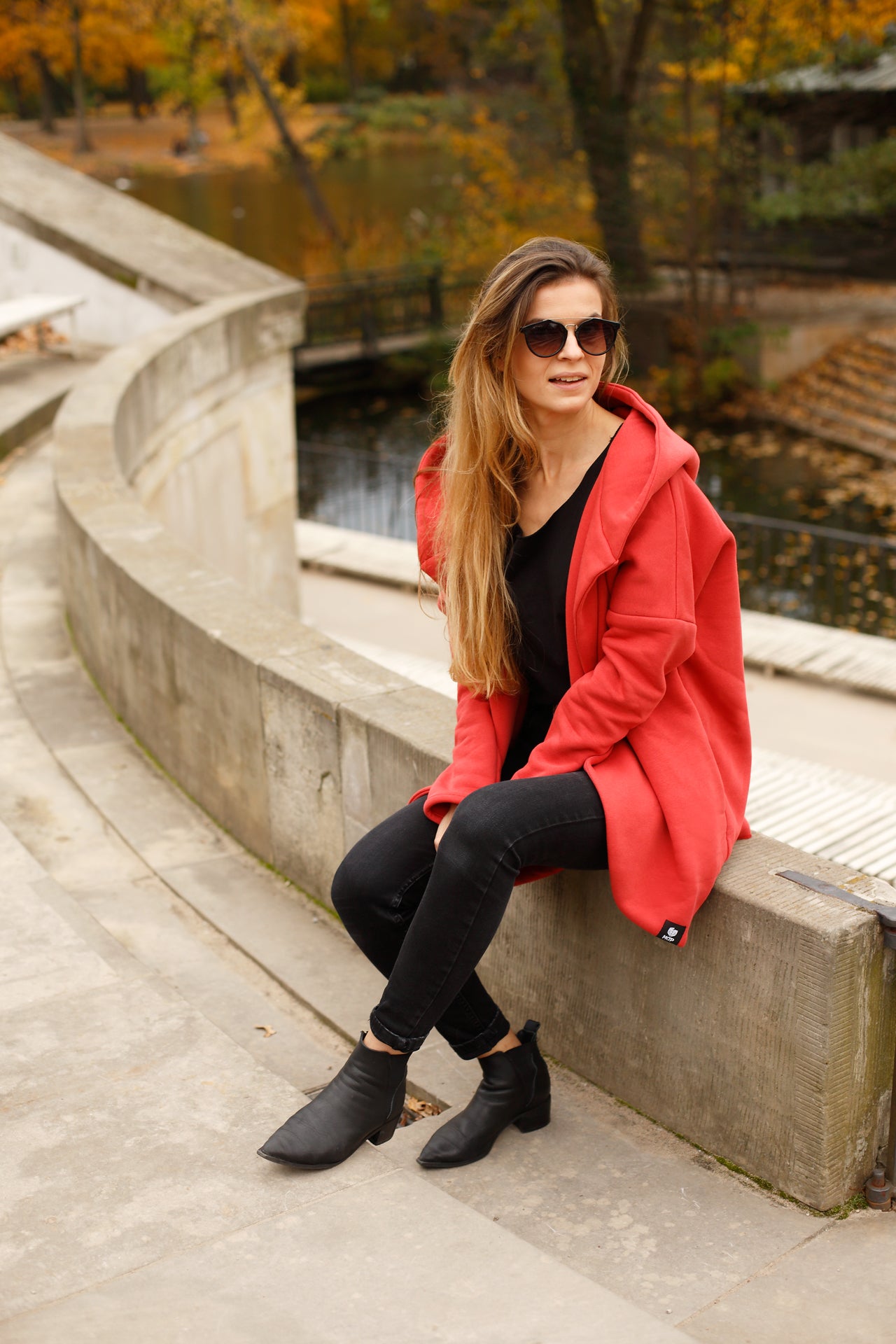 Peleryna do zadań specjalnych Ceglana czerwień