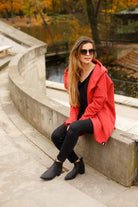 Peleryna do zadań specjalnych Ceglana czerwień