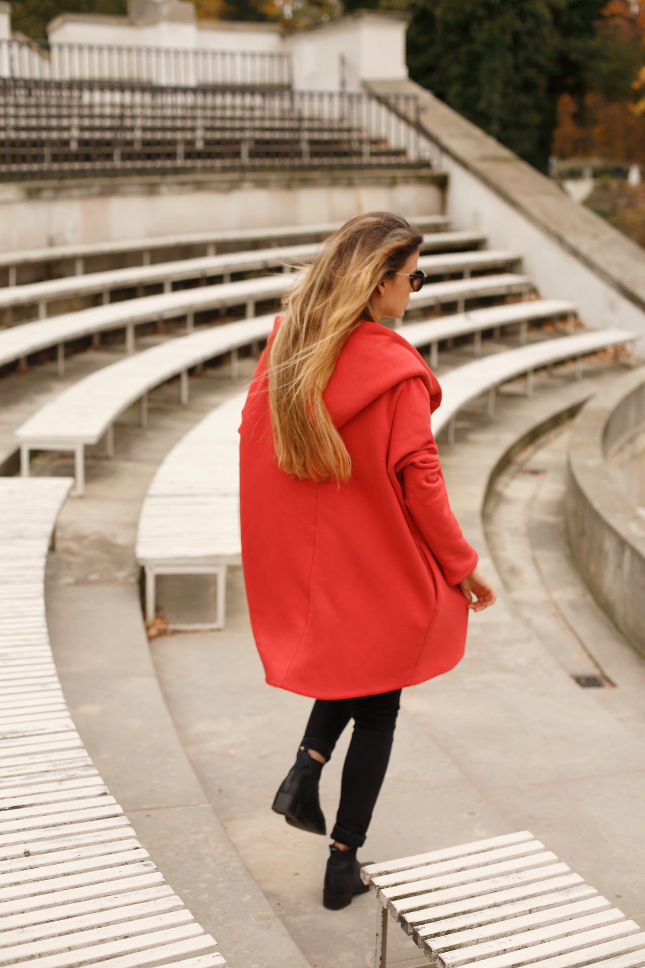 Peleryna do zadań specjalnych Ceglana czerwień