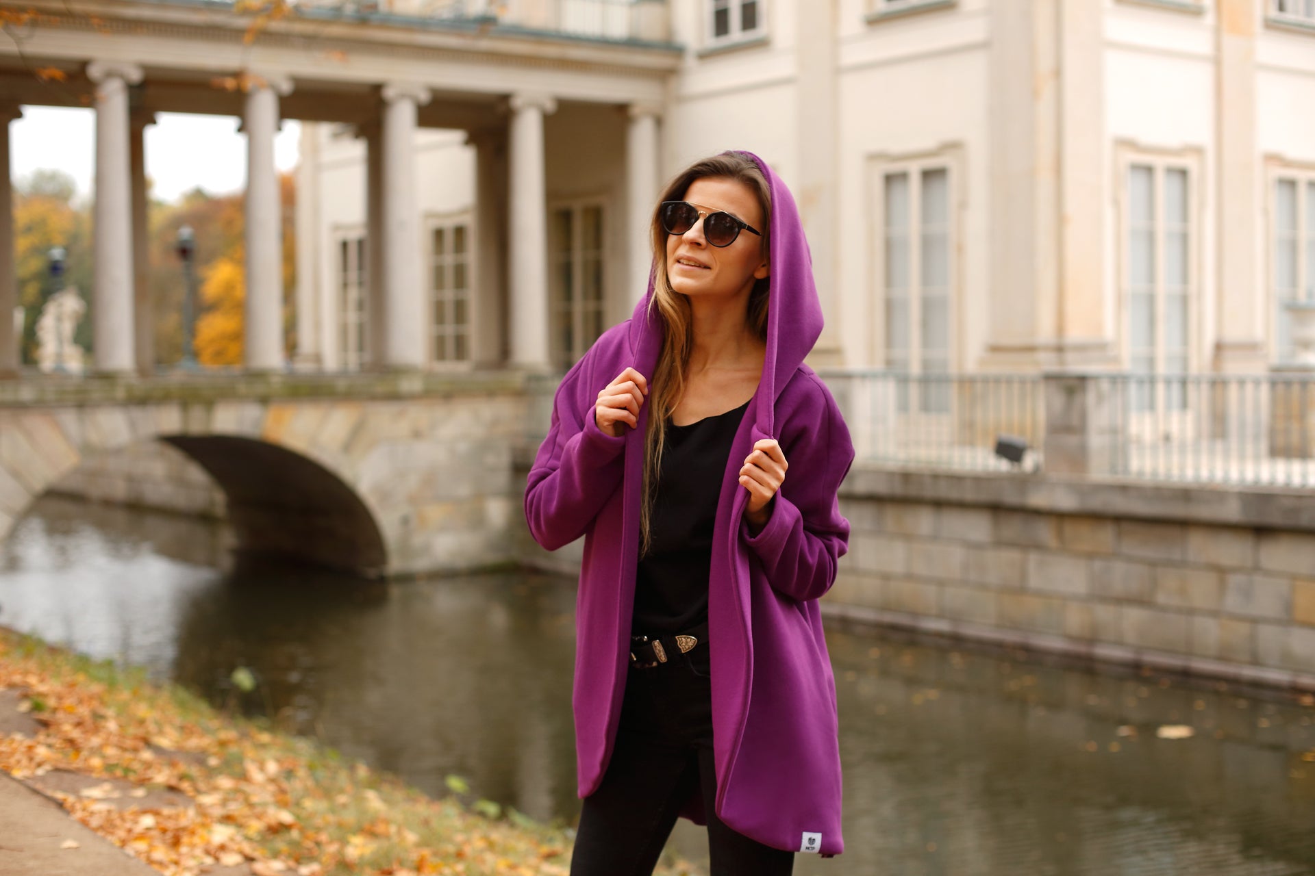 Peleryna do zadań specjalnych Purpurowa