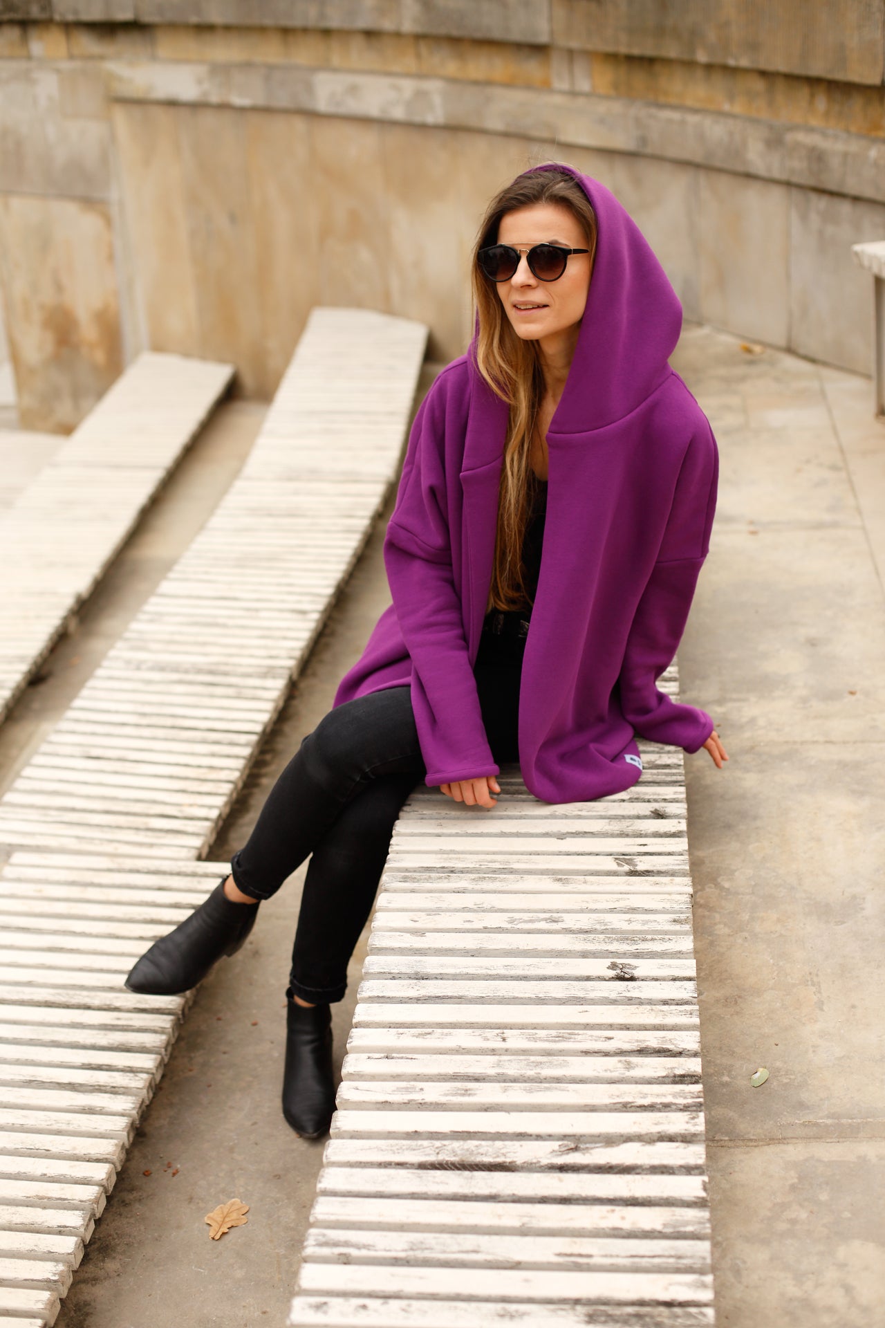 Peleryna do zadań specjalnych Purpurowa