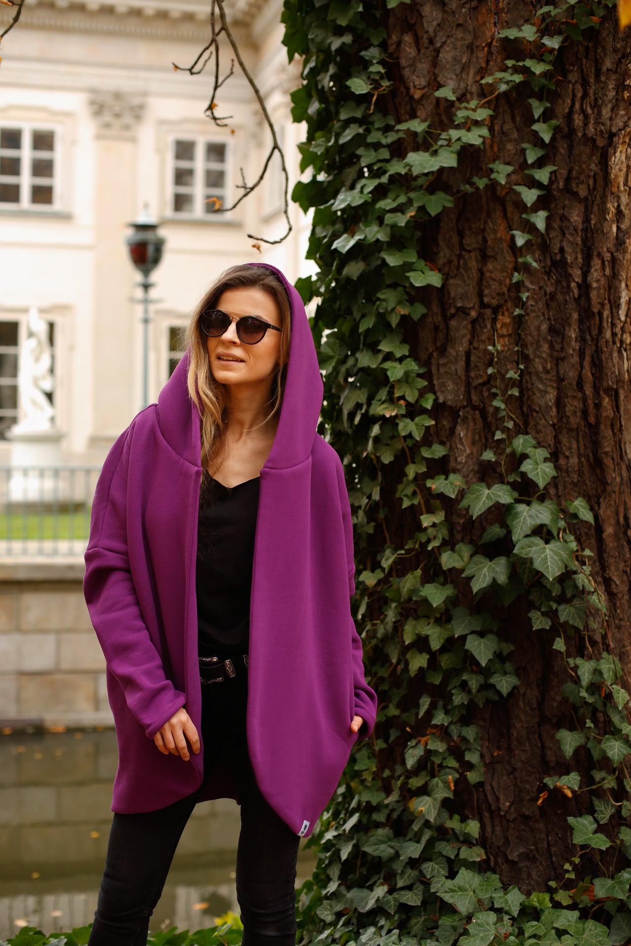 Peleryna do zadań specjalnych Purpurowa