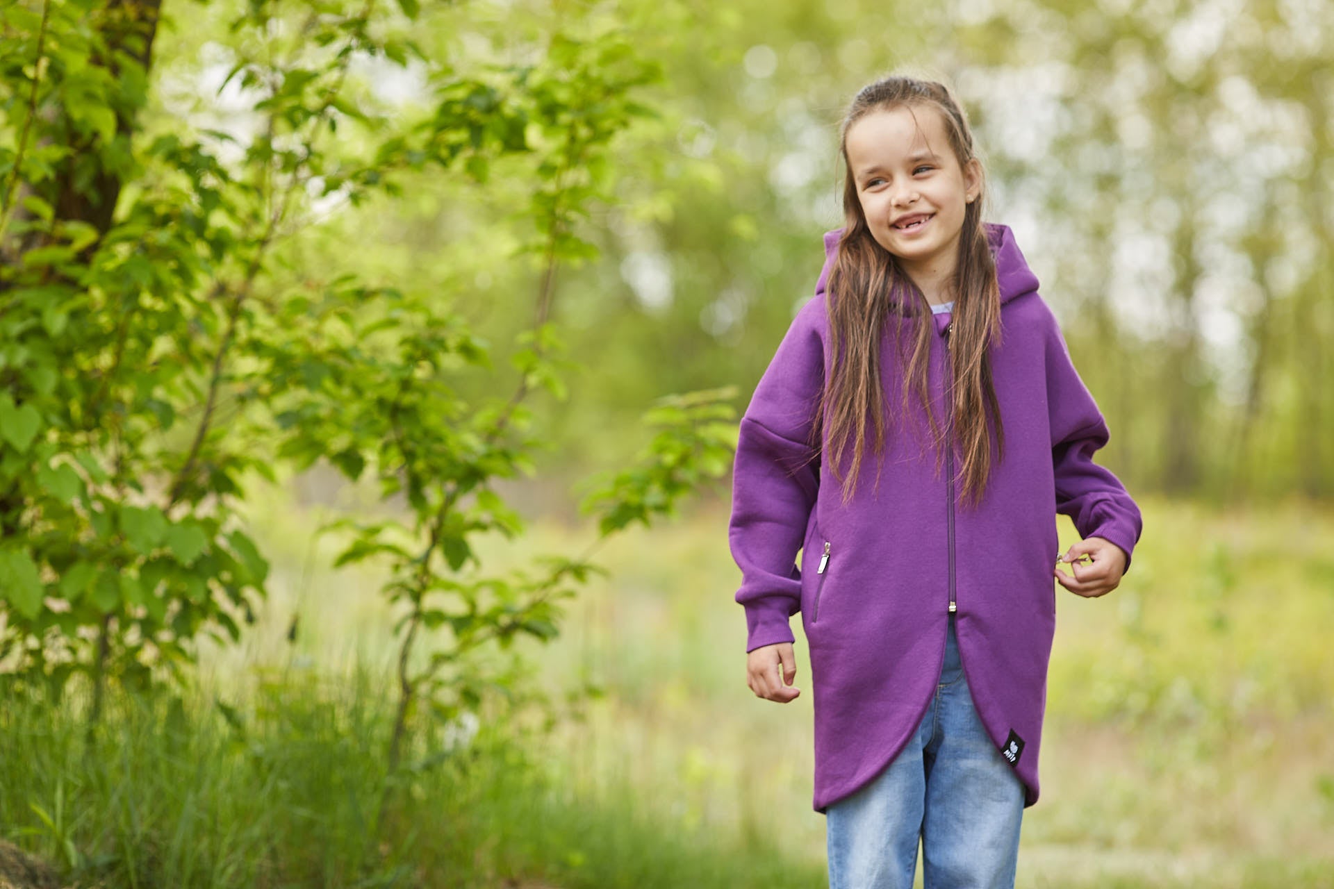Płaszczobluza KIDS Purpura