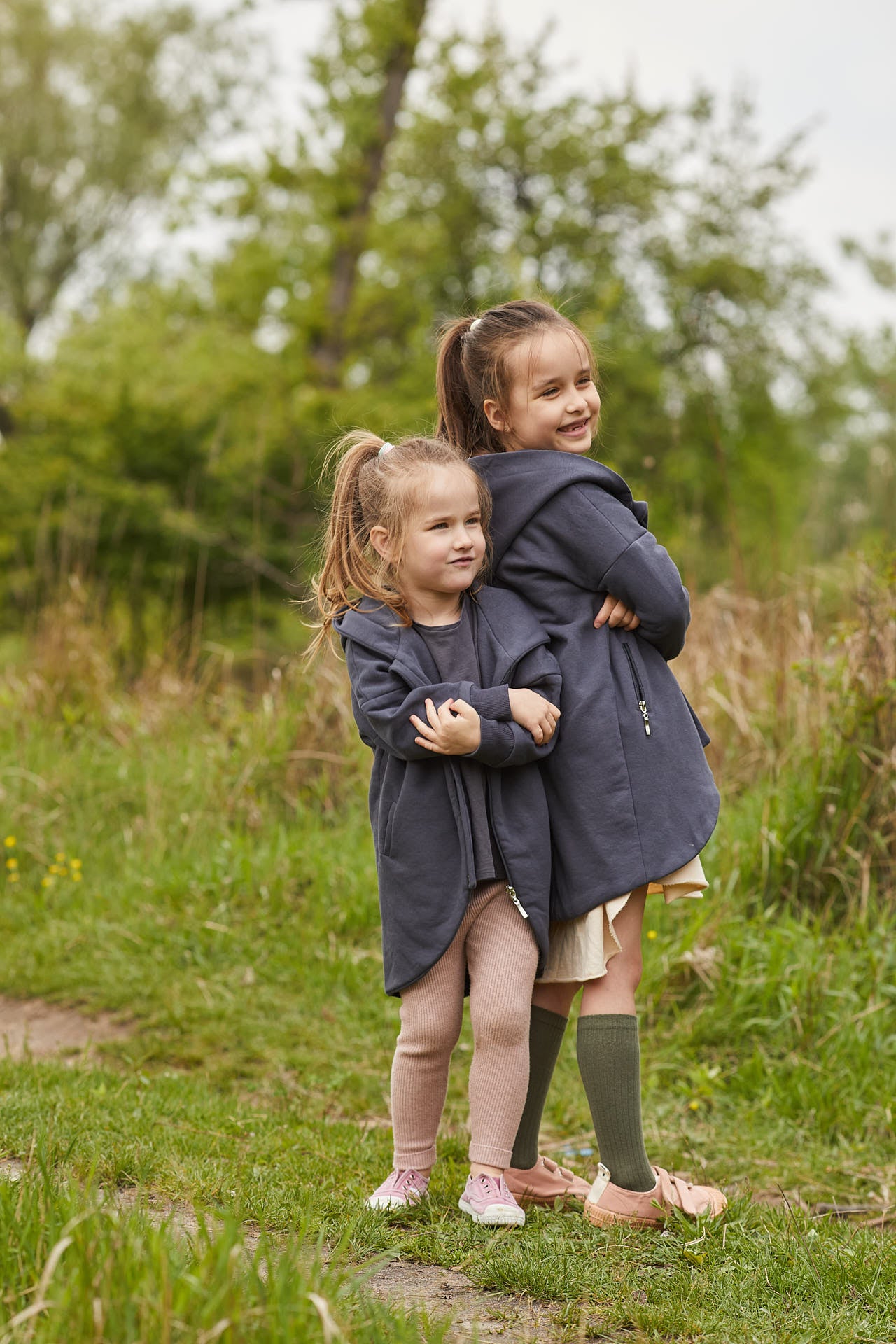 Płaszczobluza KIDS Zgaszony Granat