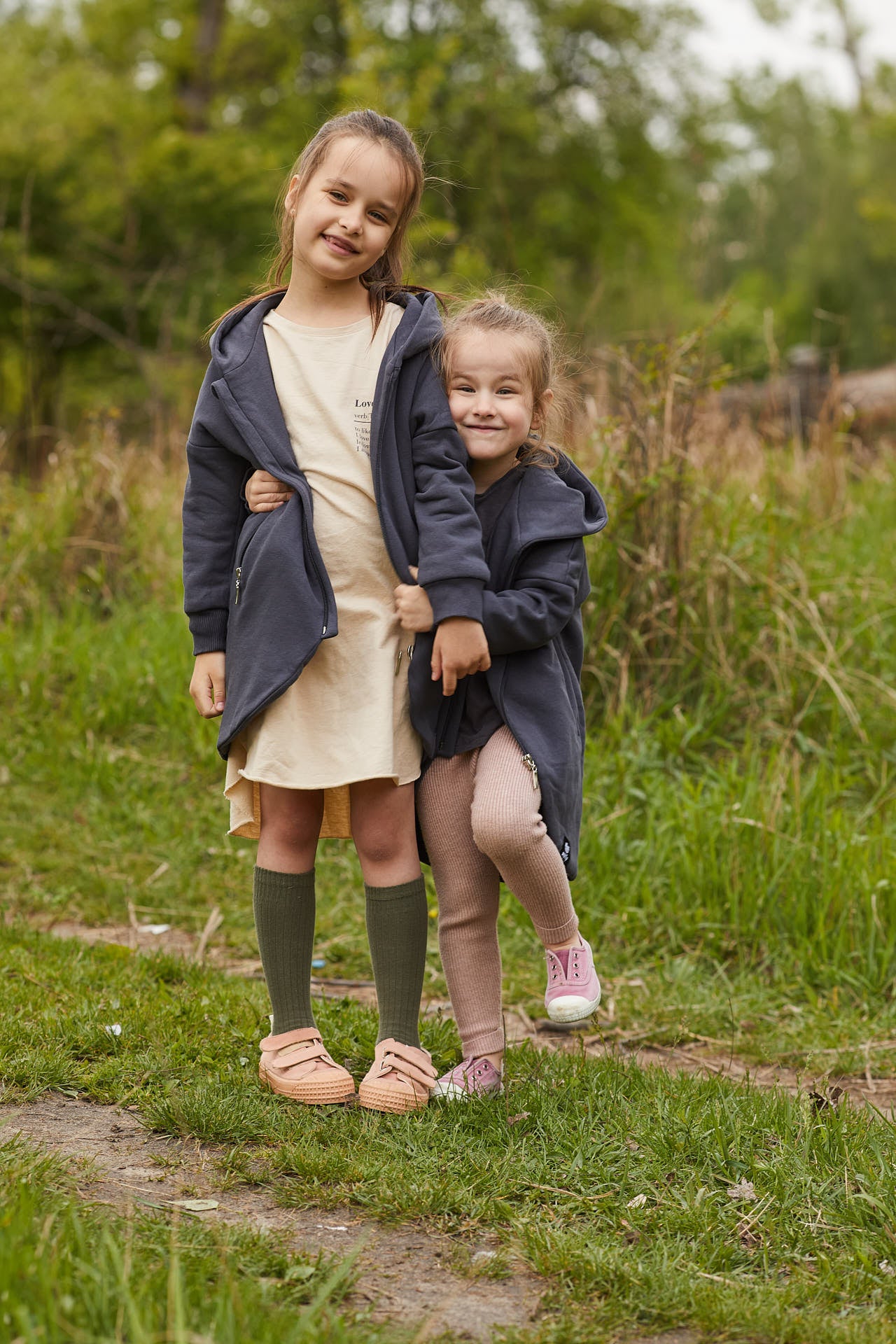 Płaszczobluza KIDS Zgaszony Granat
