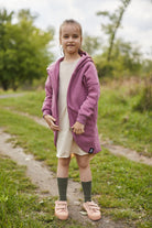 Płaszczobluza KIDS Liliowy Róż
