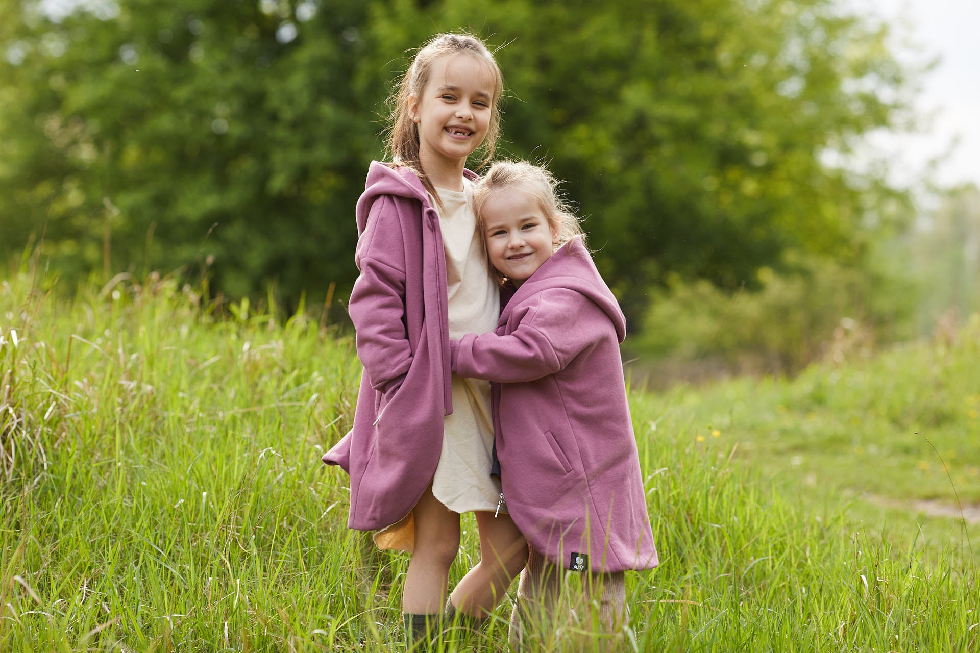 Płaszczobluza KIDS Liliowy Róż