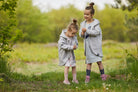 Płaszczobluza KIDS Szary Jasny Pastel