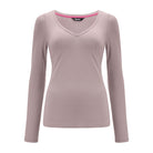 Longsleeve Perfect Lines Brudny Róż