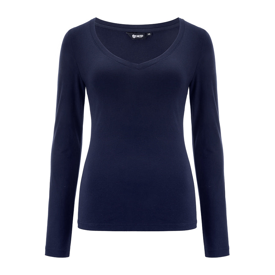 Longsleeve Perfect Lines Granat