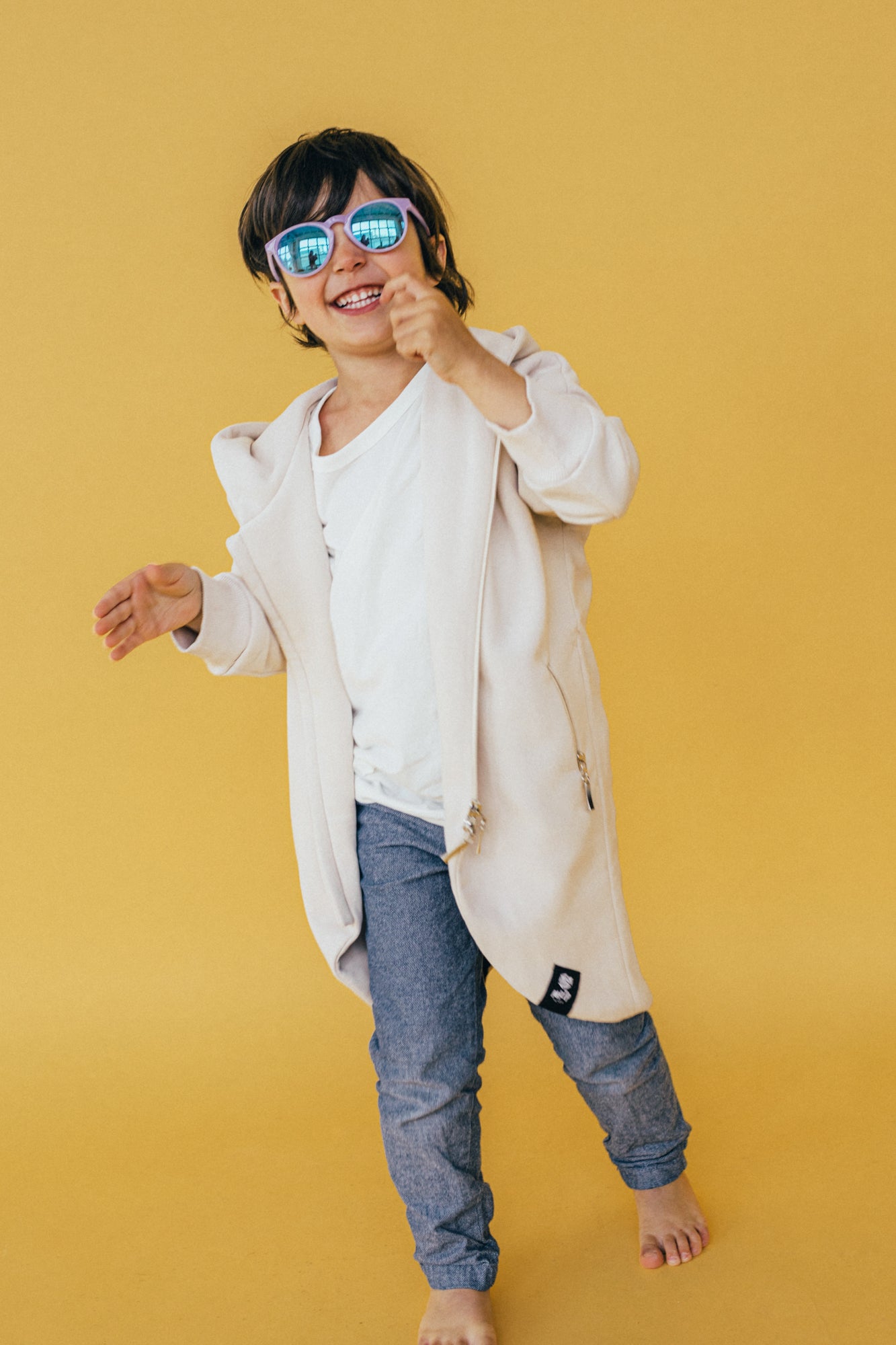 Płaszczobluza KIDS Krem