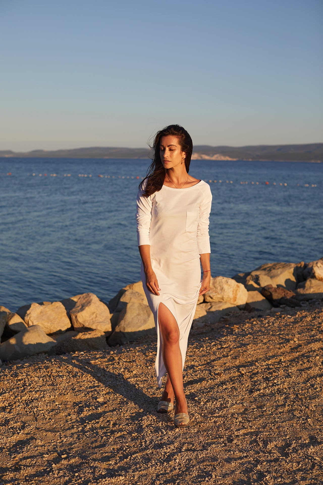 Sukienka Kobieca Historia Biała