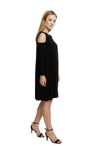 Sukienka Z Rozcięciami Na Ramionach City Girl Czarna