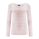 Longsleeve Perfect Lines Paski Jasny Róż