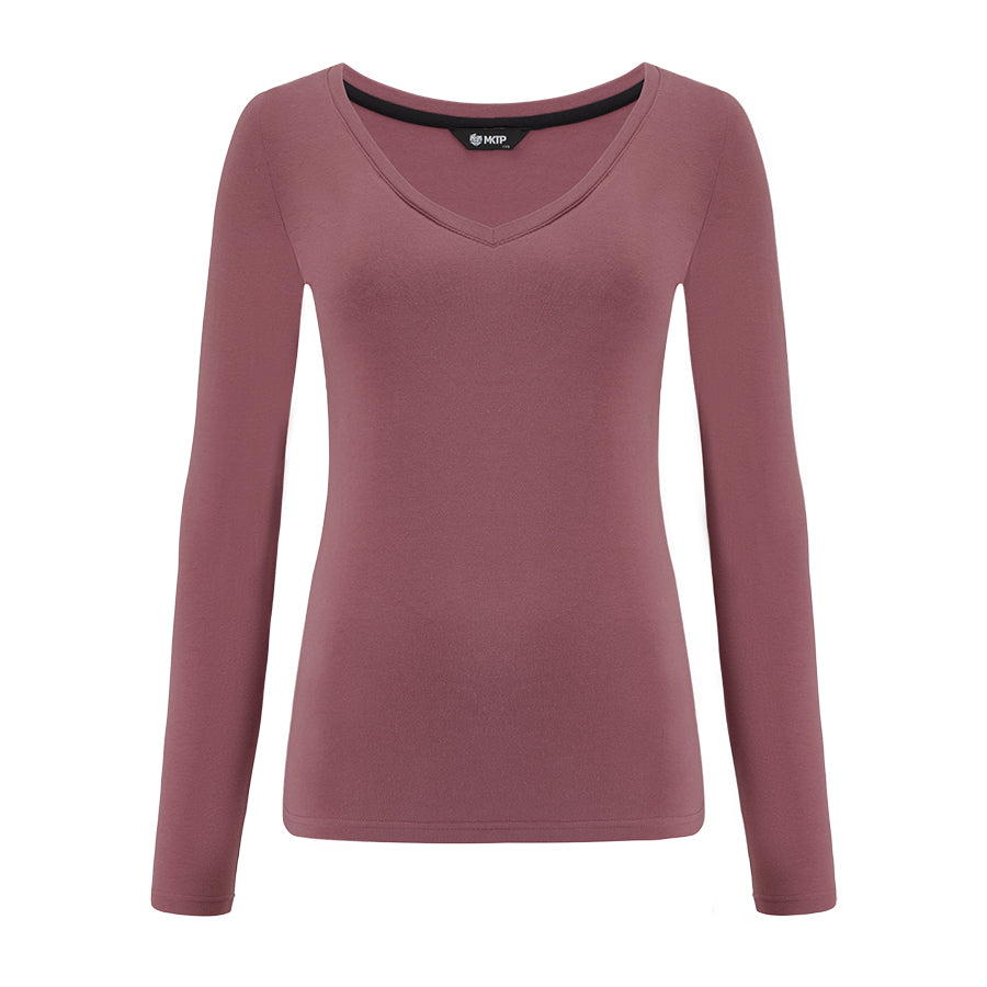 Longsleeve Perfect Lines Rose Brown