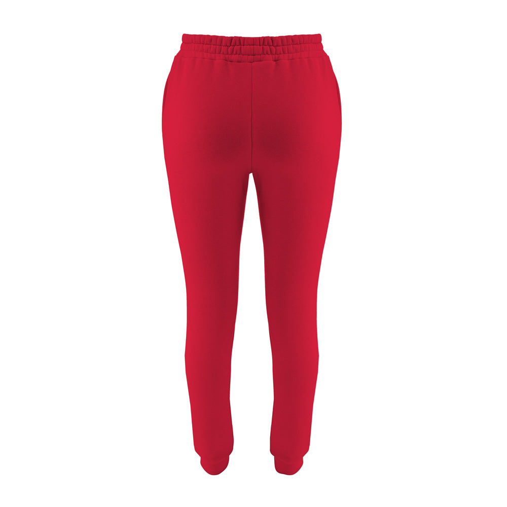 Spodnie dresowe Soft Line Malinowa czerwień