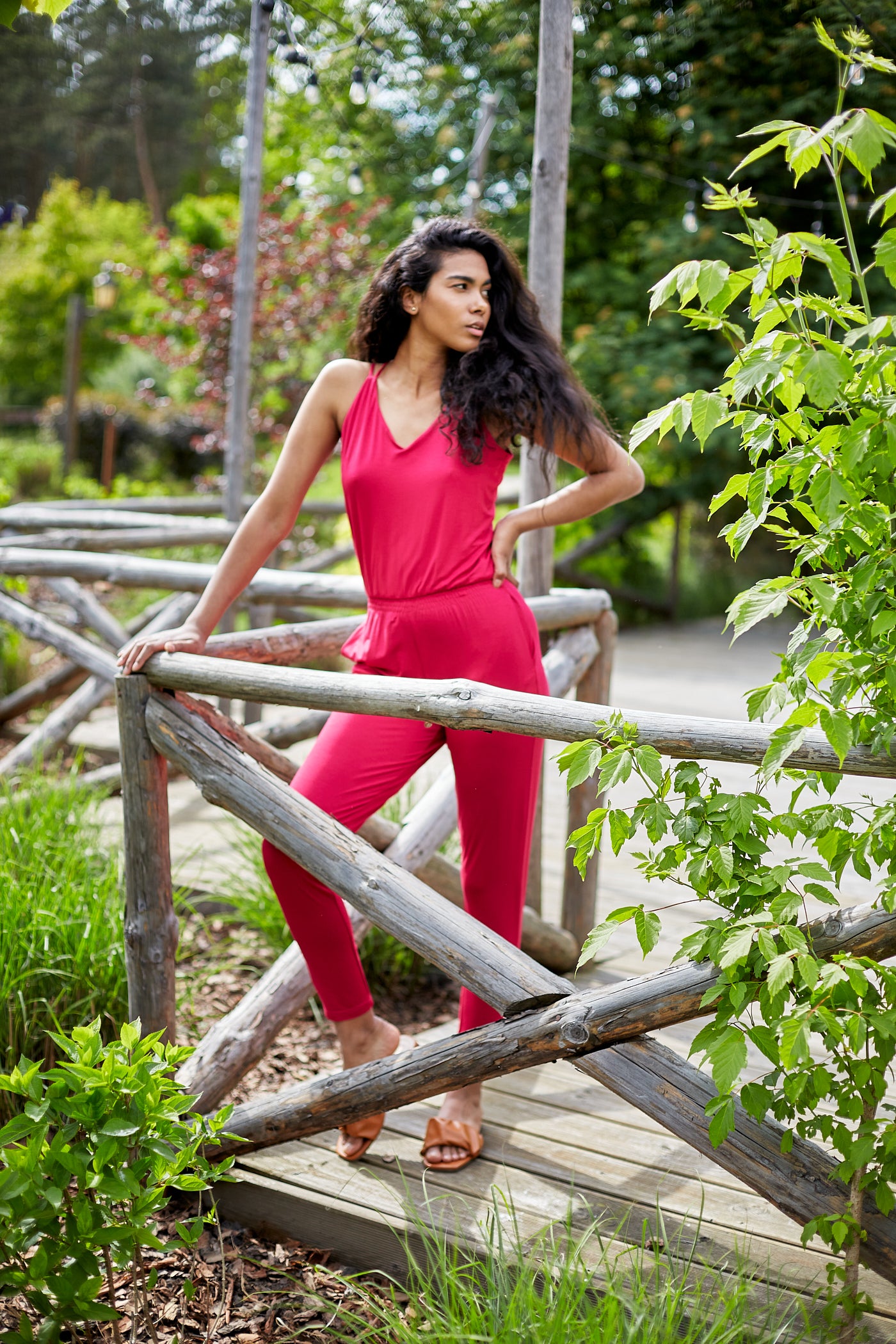 Kombinezon Simple Pleasure No.2 Fuksja