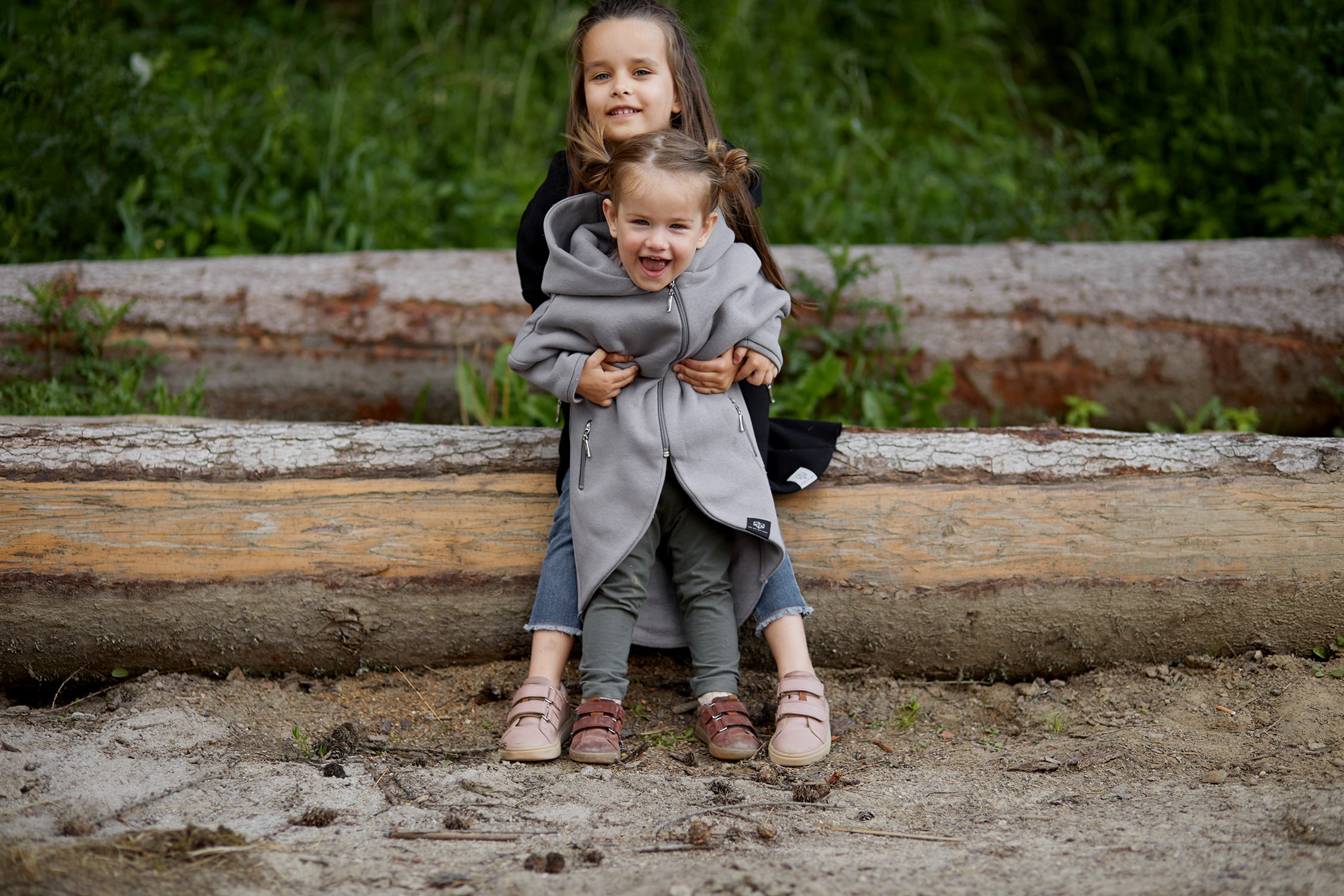 Płaszczobluza KIDS Szary