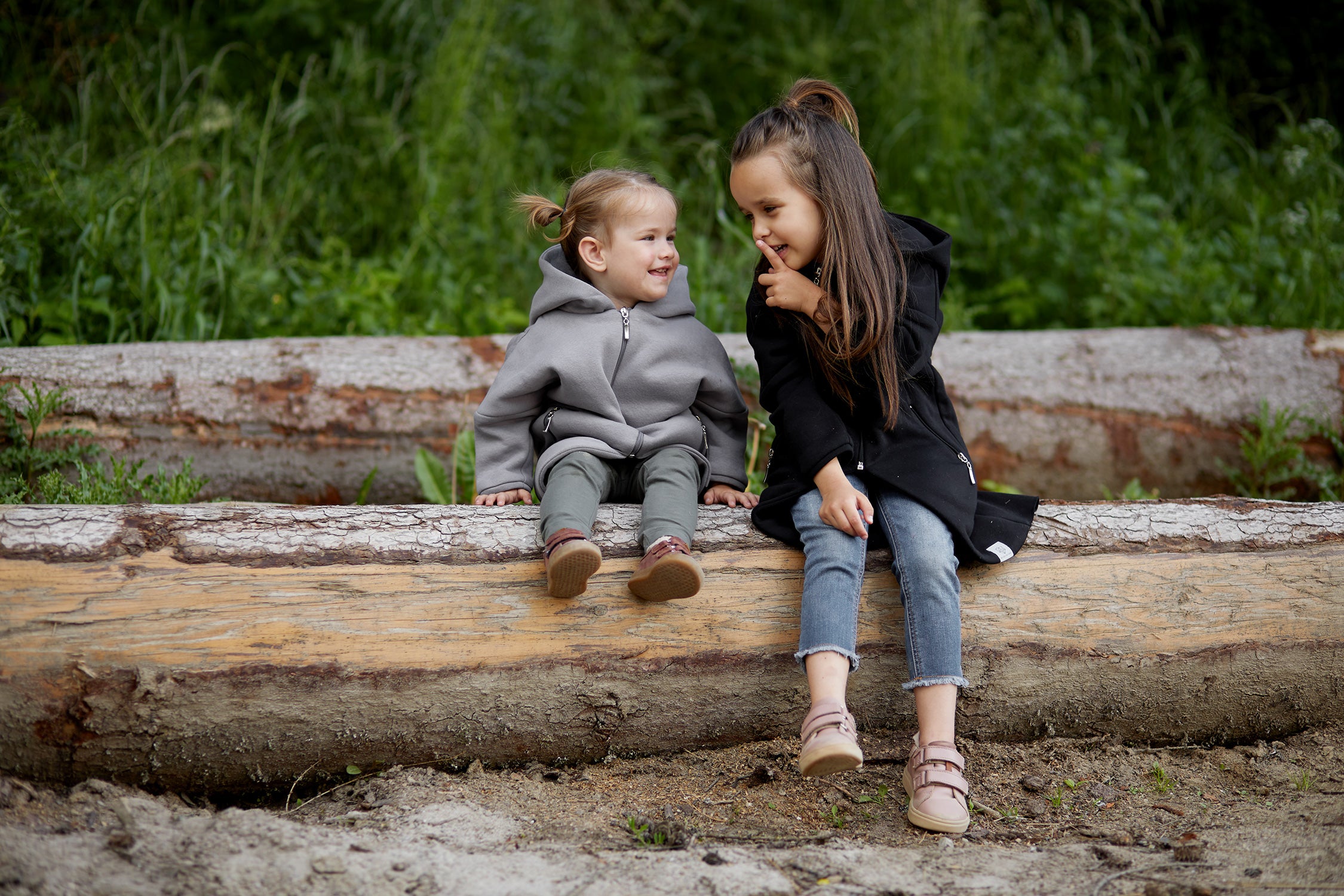 Płaszczobluza KIDS Szary