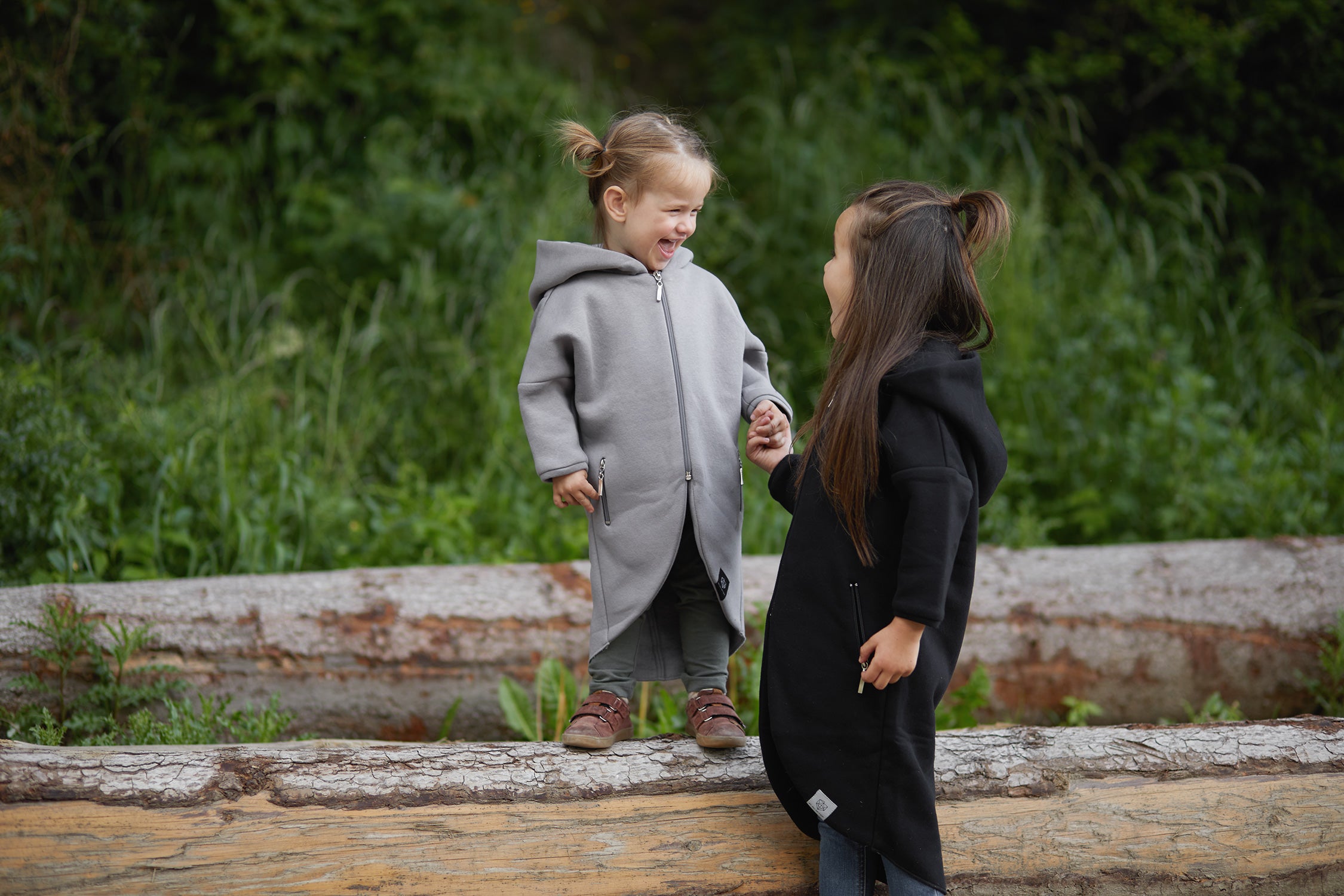 Płaszczobluza KIDS Szary