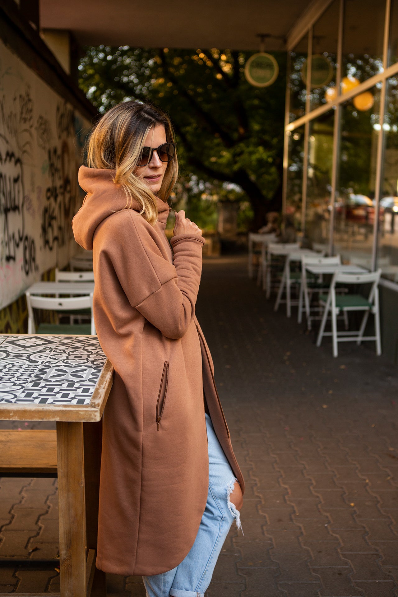 Sweatshirt Coat No.2 Cinnamon – MKTP