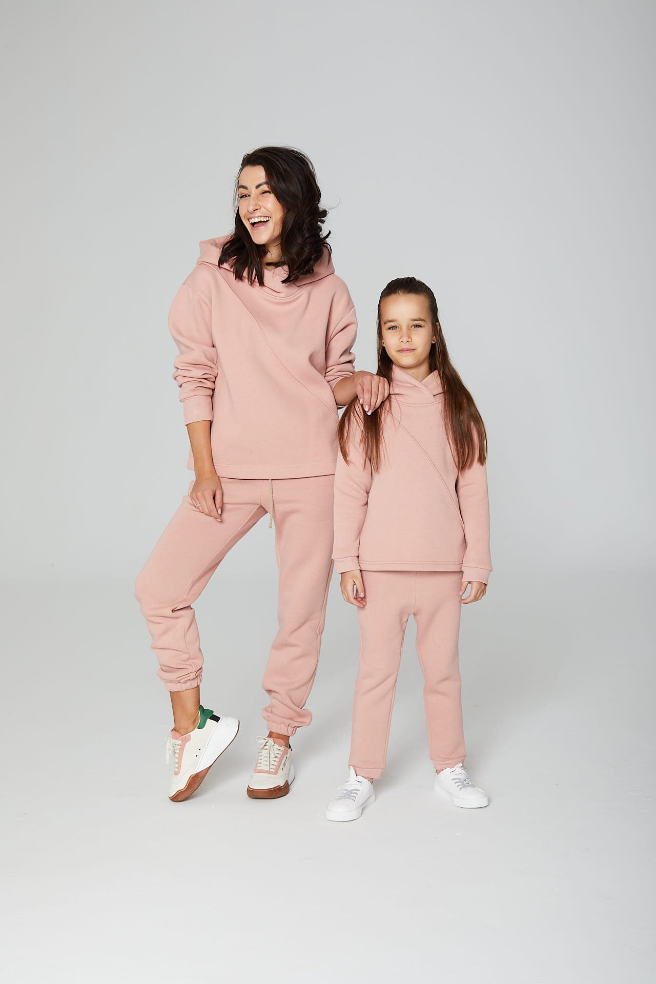 Spodnie Soft Line Kids Smoky Pink