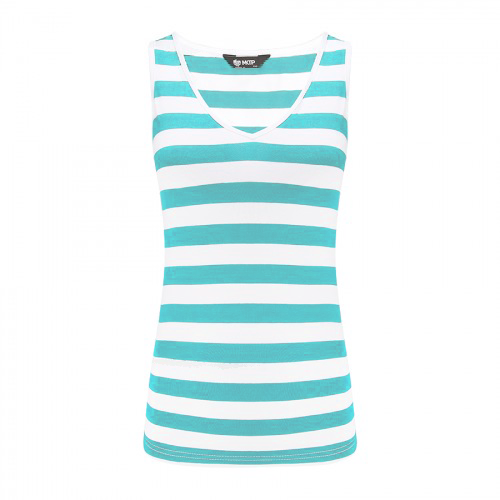 Top Female Essentials Szerokie Paski Aqua